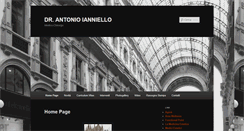 Desktop Screenshot of antonio-ianniello.it